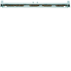 Hager - Traverse de distribution 3Ph+N 63A volta