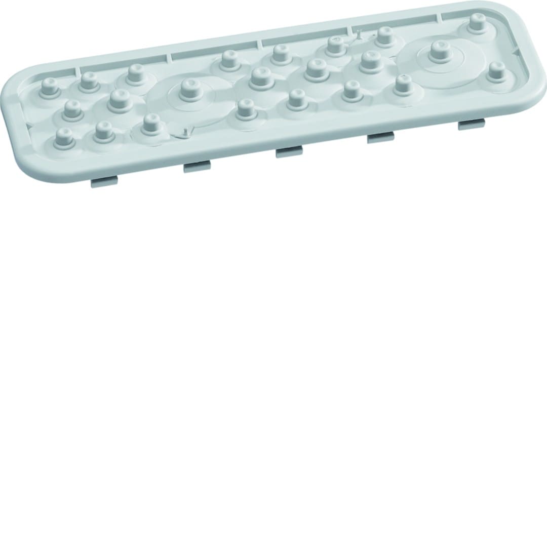 Hager - Plaque passe fils IP41 pour coffrets vegaD