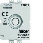 Hager - Mod LED,commande d'eclairage,230V,Neutral