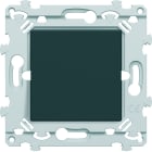 Hager - InterBP Duo Essensya va et vient ou bouton poussoir Anthracite