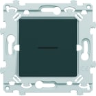 Hager - InterBP Duo Essensya va et vient ou bouton poussoir à voyant Anthracite