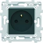 Hager - Prise de courant essensya 2P+T Anthracite