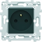 Hager - Prise de courant Essensya 2P+T Anthracite