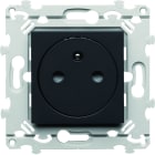 Hager - Prise de courant affleurante essensya 2P+T Anthracite