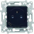 Hager - Prise de courant affleurante essensya 2P+T avec USB-C Anthracite