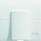 Hager - Sortie de câble essensya monobloc IP44 finition Pure