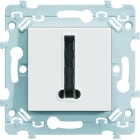 Hager - Prise T téléphone Essensya finition Pure