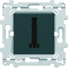 Hager - Prise T téléphone Essensya finition Anthracite