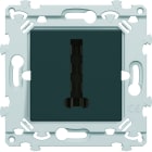 Hager - Prise T téléphone essensya finition Anthracite