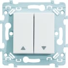 Hager - Double va et vient essensya volet roulant Pure