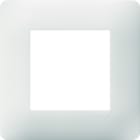 Hager - Plaque de finition Essensya 1 poste Pure