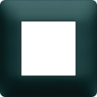 Hager - Plaque de finition Essensya 1 poste Anthracite