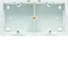 Hager - Boite saillie essensya 2 postes Pure