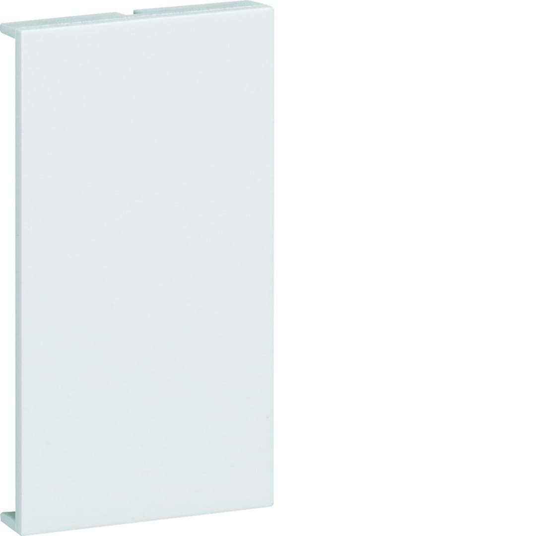 Hager - Cache porte-étiquette gallery blanc