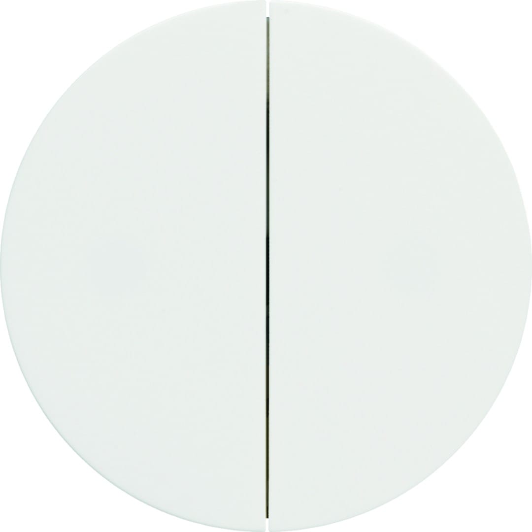 Hager - Double interrupteur V&V ou bouton-poussoir InterBP duo associable athea blanc