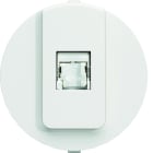 Hager - Prise RJ45 catégorie 6 UTP pour grade 1 associable athea blanc