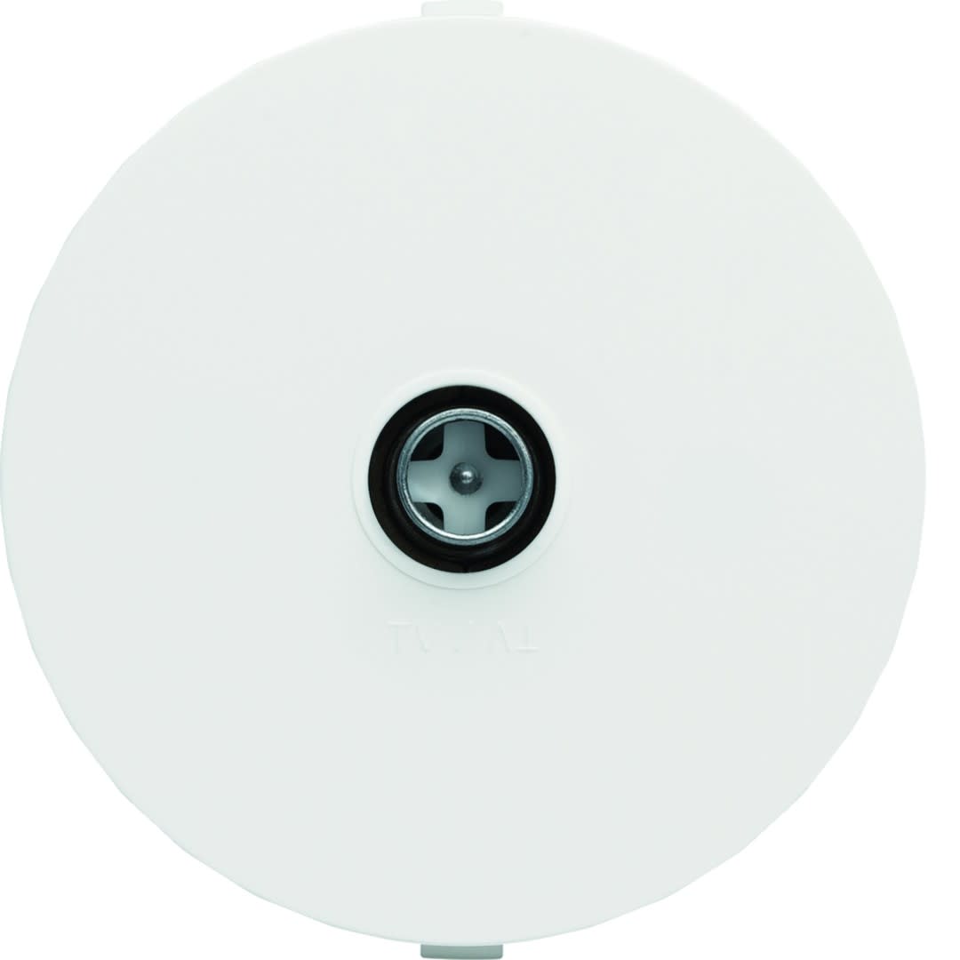 Hager - Prise télévision TV directe Ateha Associable Blanc