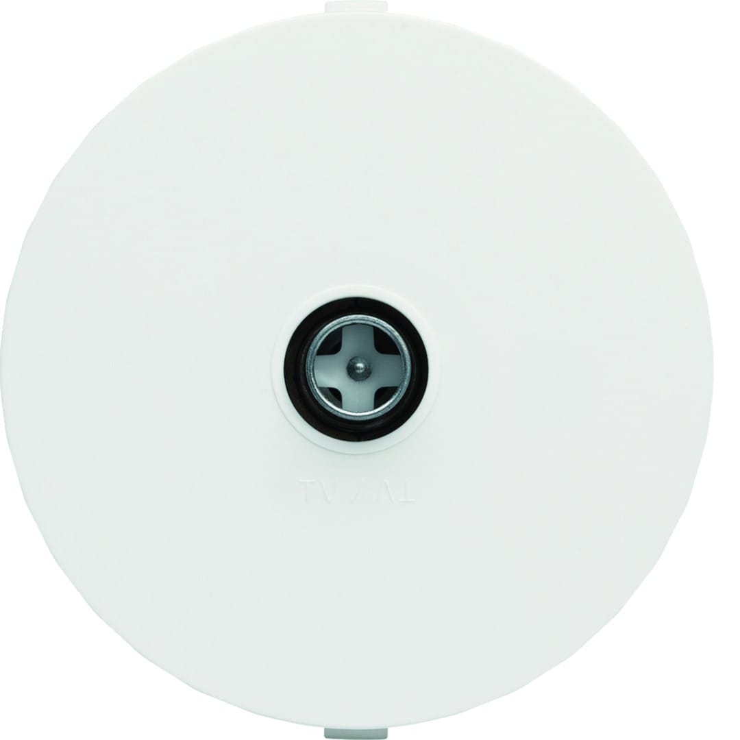 Hager - Prise télévision TV directe associable athea blanc