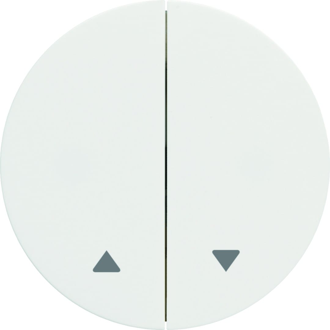 Hager - Double interrupteur pour volet roulant associable athea blanc