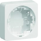 Hager - Boîte saillie simple pour mécanisme Ateha Associable Blanc