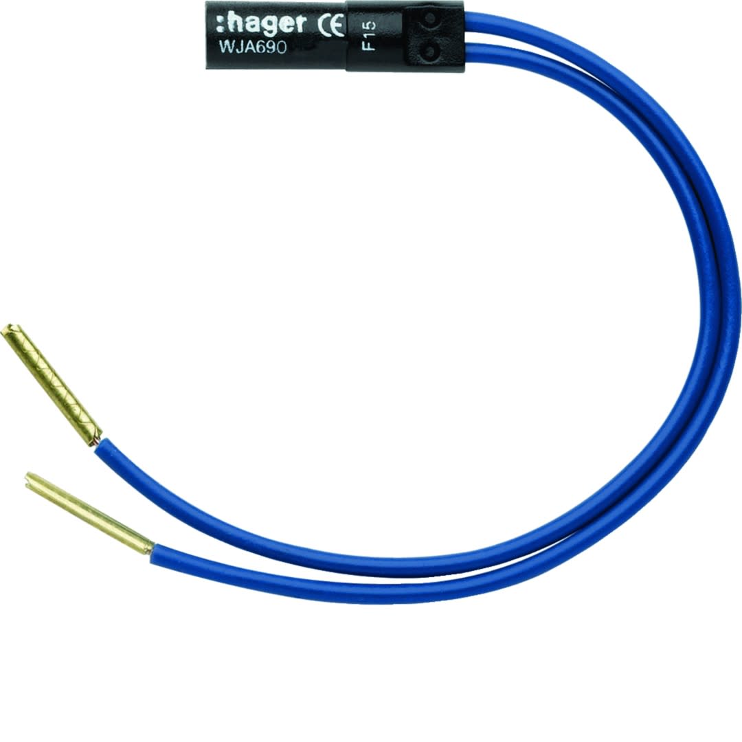 Hager - ateha-essensya lampe 250V bleu 0,5mA