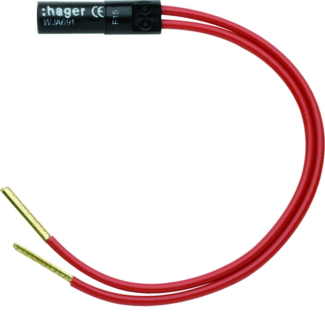 Hager - ateha-essensya lampe 250V rouge 1mA