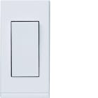 Hager - ateha interrupteur interBP étroit va-et-vient ou poussoir complet