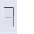 Hager - ateha interrupteur interBP étroit lumineux va-et-vient ou poussoir complet