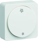 Hager - ateha interrupteur va-et-vient ou poussoir VMC complet