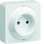 Hager - ateha prise de courant 2 pôles complet