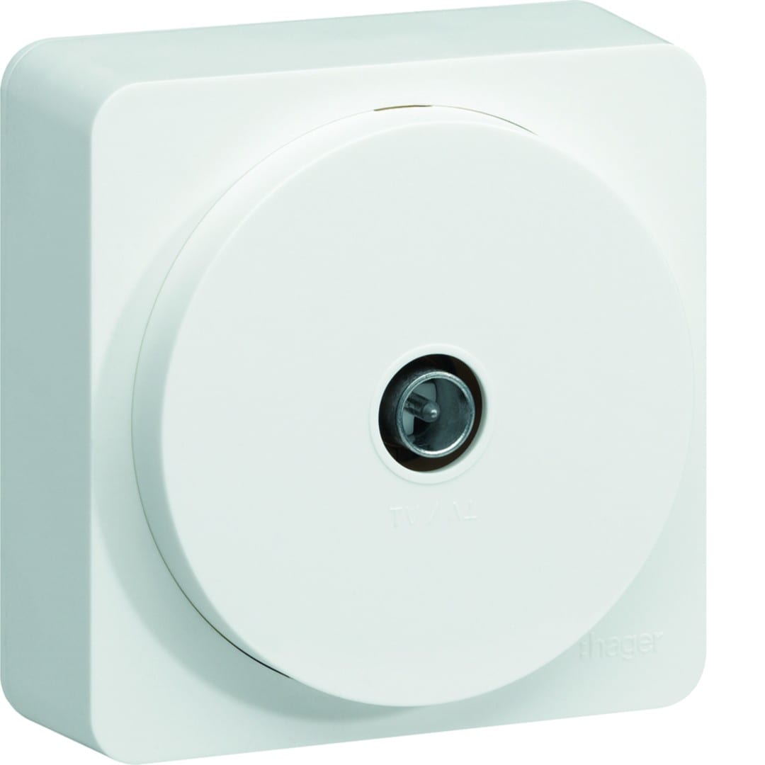 Hager - ateha prise TV complet