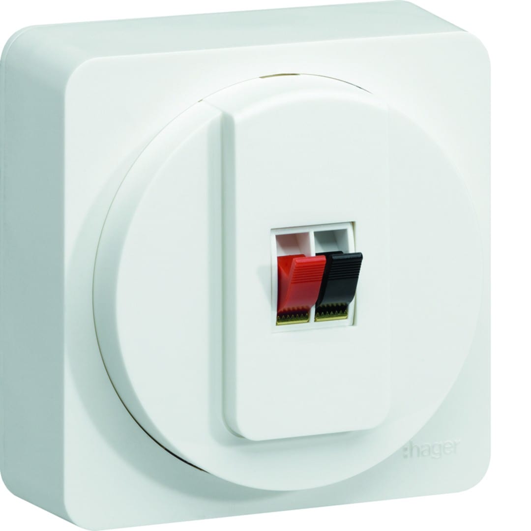 Hager - ateha Prise HP simple complet