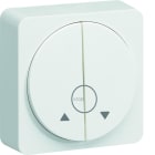 Hager - ateha bouton poussoir volet-roulant complet