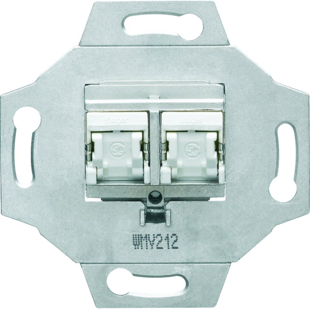 Hager - 1930 RJ45 double Cat5e FTP