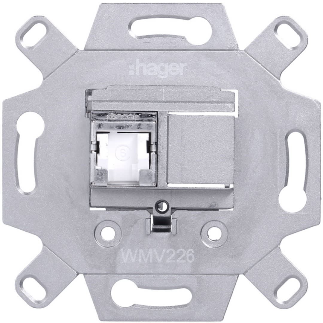 Hager - 1930 RJ45 simple Cat 6 STP