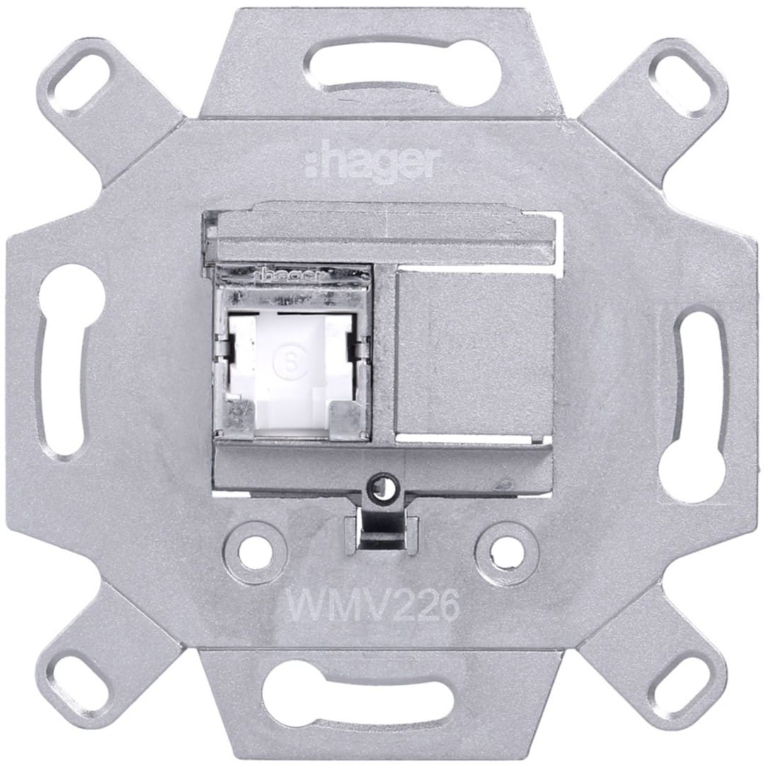 Hager - 1930 RJ45 simple Cat 6 STP