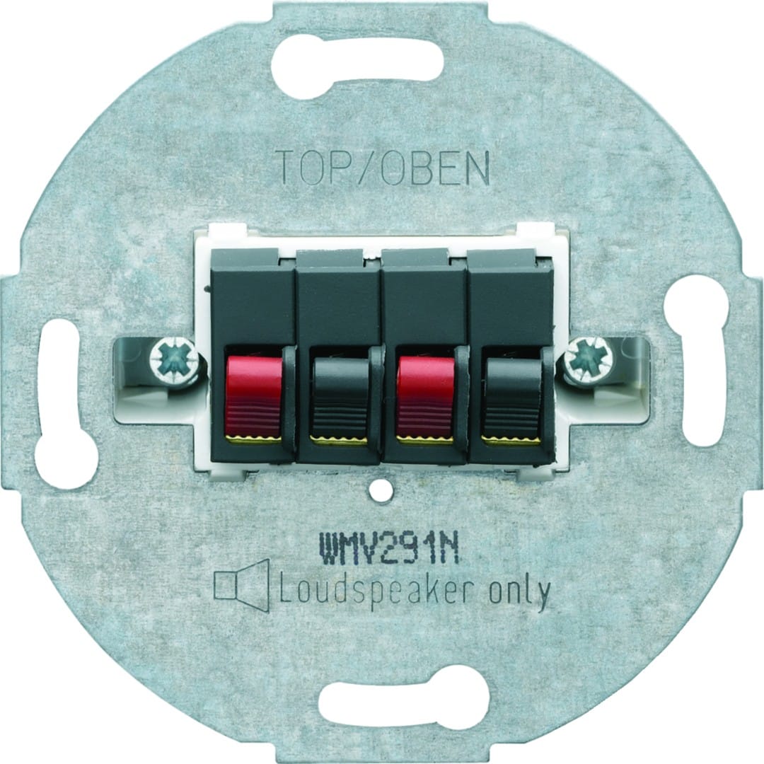 Hager - 1930 Prise HP double Noir