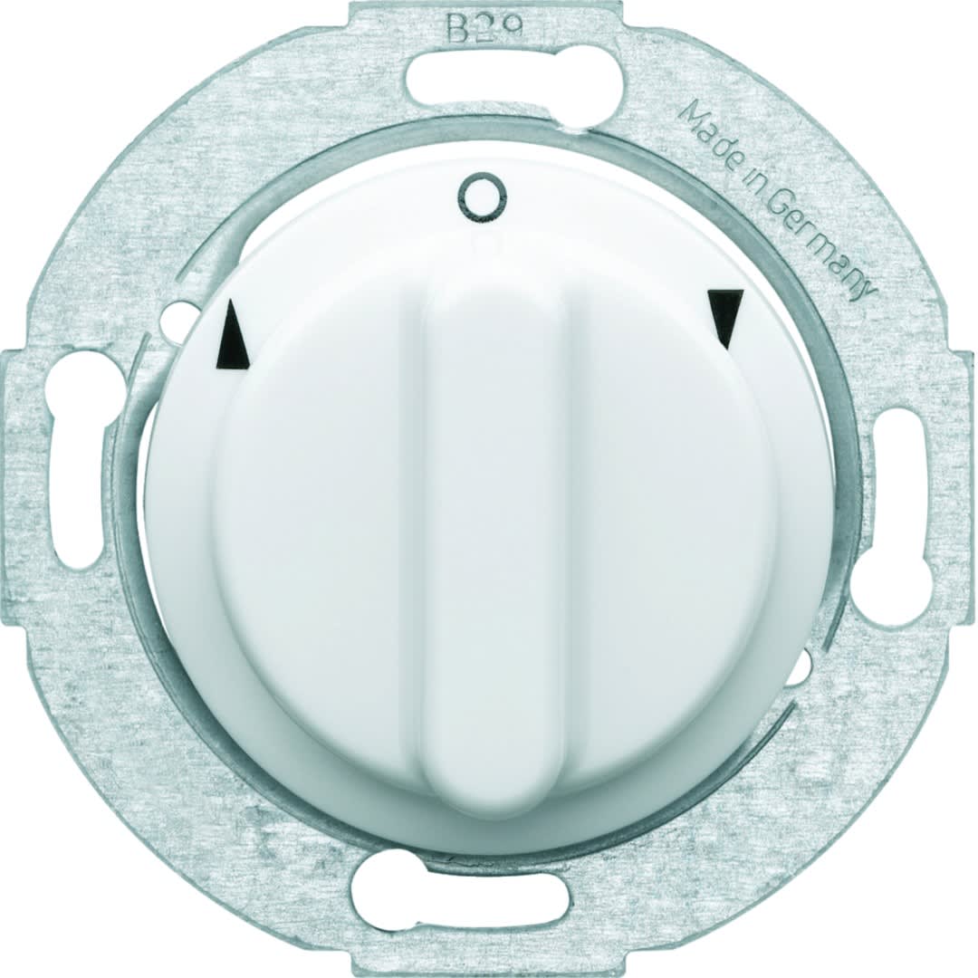 Hager - 1930 Interrupteur rotatif unipolaire pour store alba