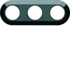 Hager - 1930 Plaque 3 postes nuit