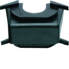 Hager - 1930 Entrée de câble et de goulotte noire