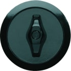 Hager - Enjoliveur 1930 avec manette rotative finition Nuit