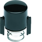 Hager - 1930 Enjoliveur de poussoir à voyant E10 noir