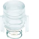 Hager - 1930 Enjoliveur de poussoir à voyant E10 transparent