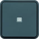 Hager - cubyko Inter VV témoin associable gris IP55