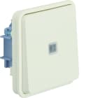 Hager - cubyko Inter VV témoin associable blanc IP55