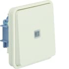 Hager - cubyko Inter VV témoin associable blanc IP55