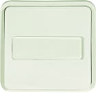 Hager - cubyko Inter VV porte-étiquette associable blanc IP55