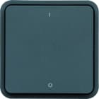Hager - Interrupteur bipolaire cubyko étanche IP55 associable gris