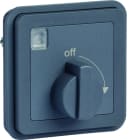 Hager - cubyko Minuterie bouton rotatif associable gris IP55