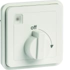 Hager - cubyko Minuterie bouton rotatif associable blanc IP55
